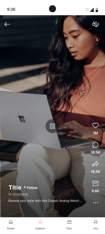 Mobile app screenshot 1